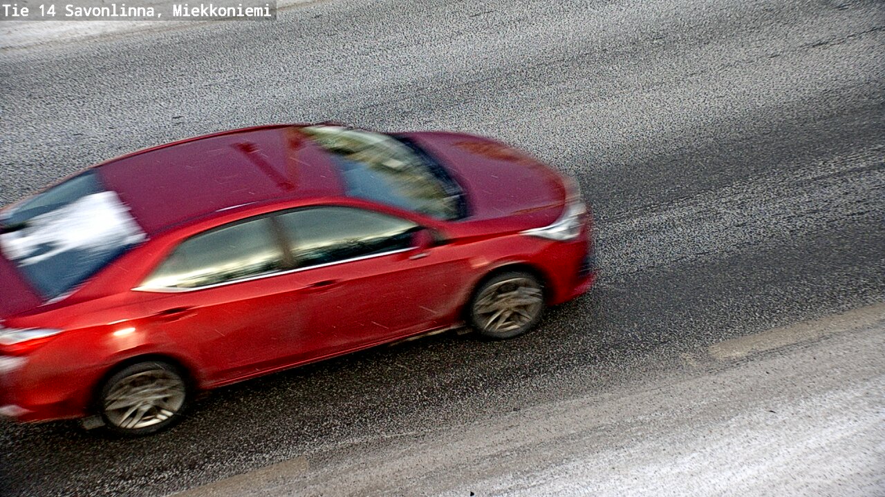Weather Camera Image Väg 14 Nyslott, Miekkoniemi, Savonlinna, Etelä-Savo