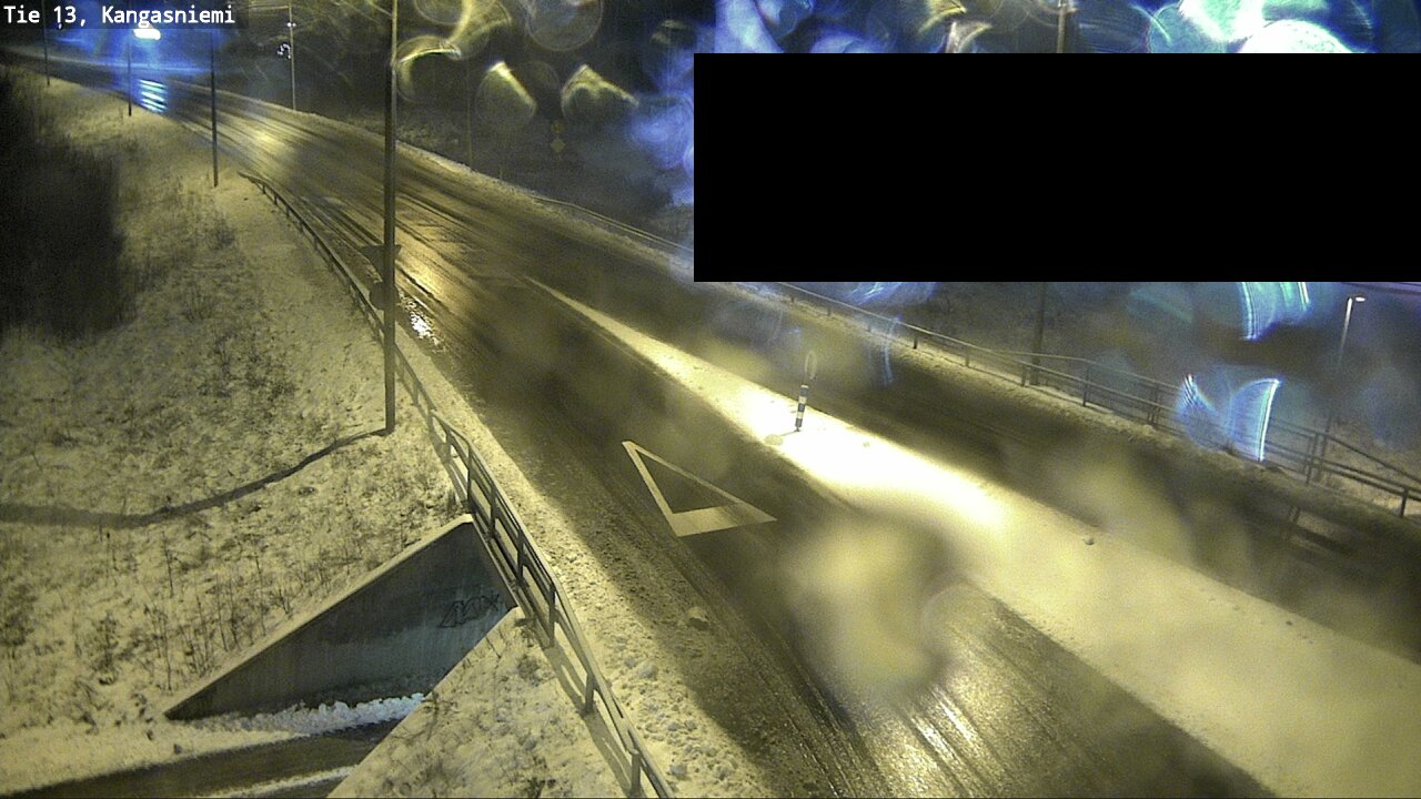 Weather Camera Image Väg 13 Kangasniemi, Kangasniemi, Etelä-Savo