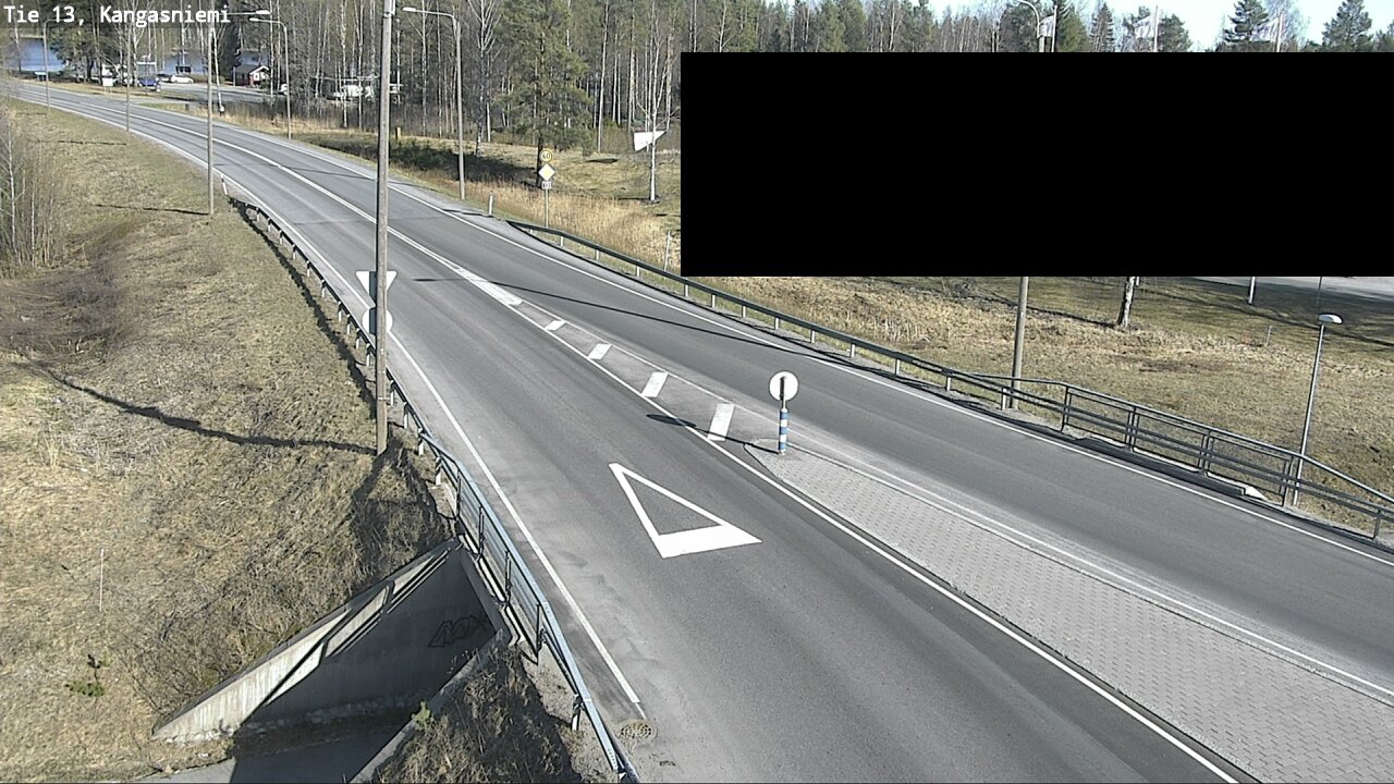 Weather Camera Image Väg 13 Kangasniemi, Kangasniemi, Etelä-Savo