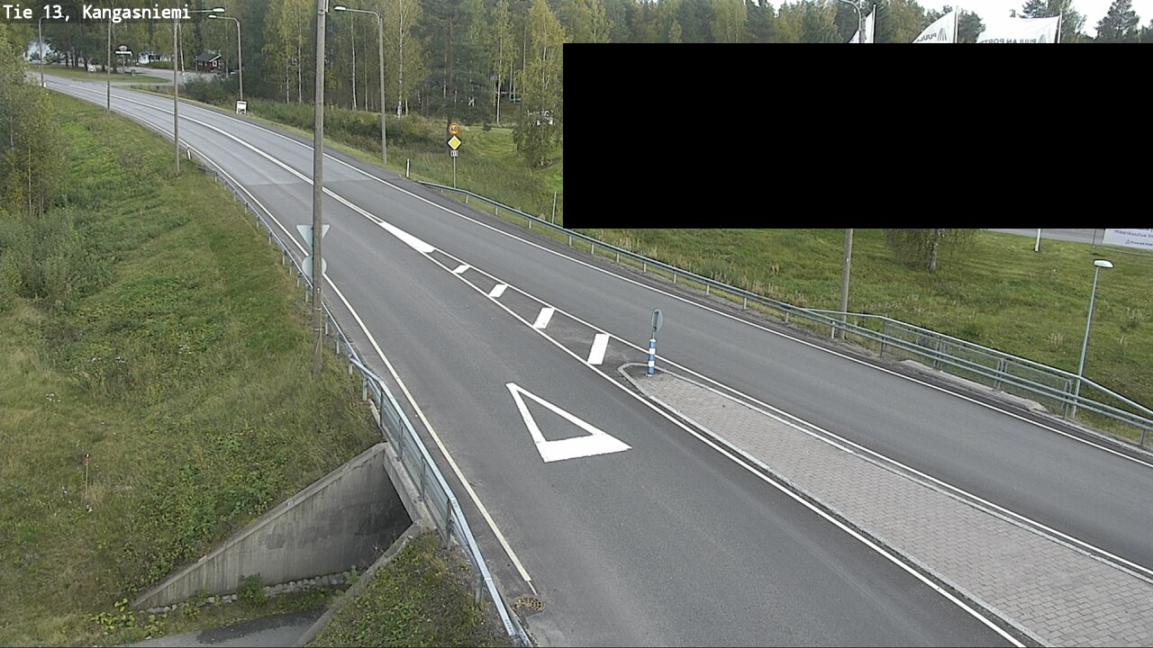 Weather Camera Image Road 13 Kangasniemi, Kangasniemi, Etelä-Savo