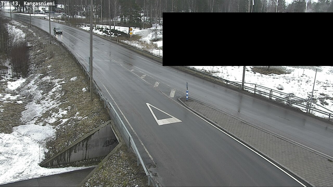 Weather Camera Image Road 13 Kangasniemi, Kangasniemi, Etelä-Savo