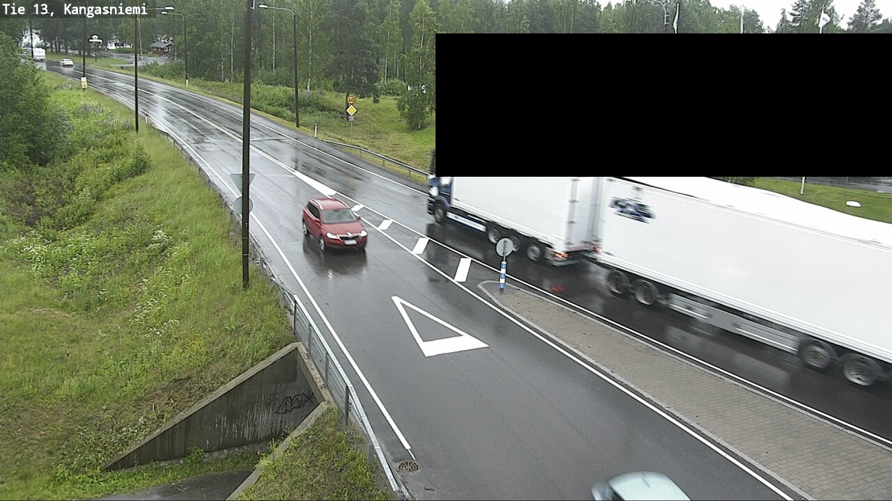 Kelikamerat Kuva Tie 13 Kangasniemi, Kangasniemi, Etelä-Savo