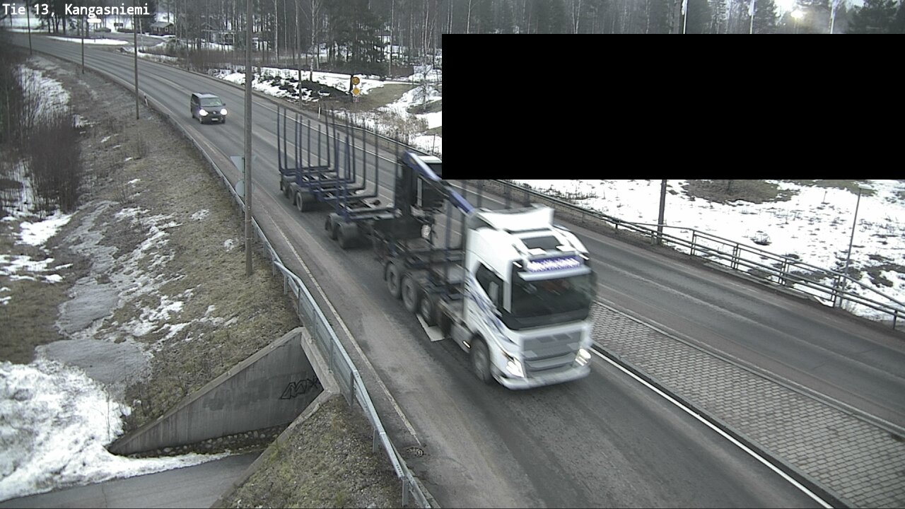 Kelikamerat Kuva Tie 13 Kangasniemi, Kangasniemi, Etelä-Savo