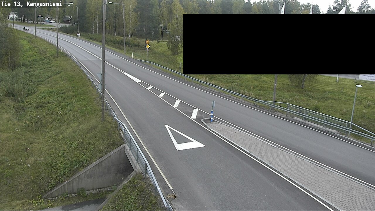 Weather Camera Image Road 13 Kangasniemi, Kangasniemi, Etelä-Savo