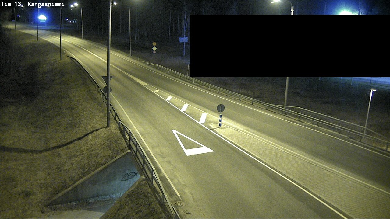 Weather Camera Image Väg 13 Kangasniemi, Kangasniemi, Etelä-Savo