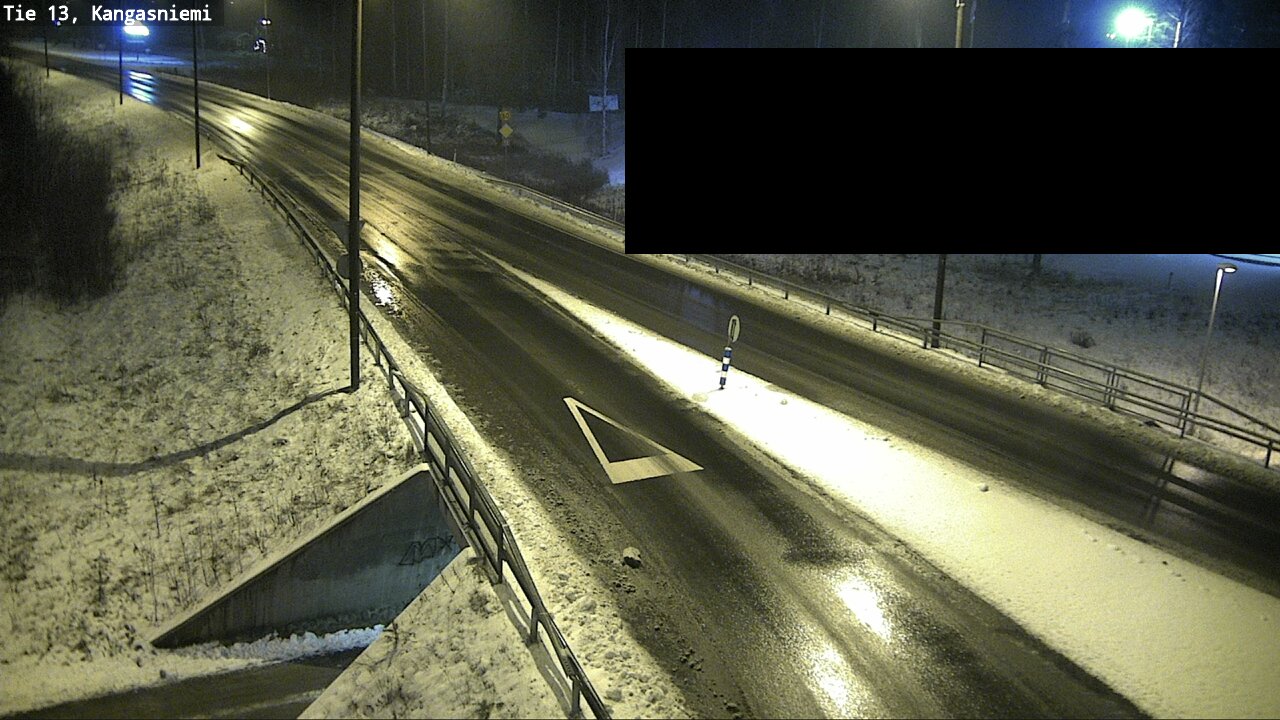 Weather Camera Image Väg 13 Kangasniemi, Kangasniemi, Etelä-Savo