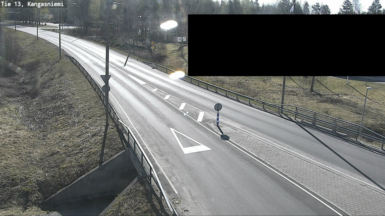 Weather Camera Image Road 13 Kangasniemi, Kangasniemi, Etelä-Savo