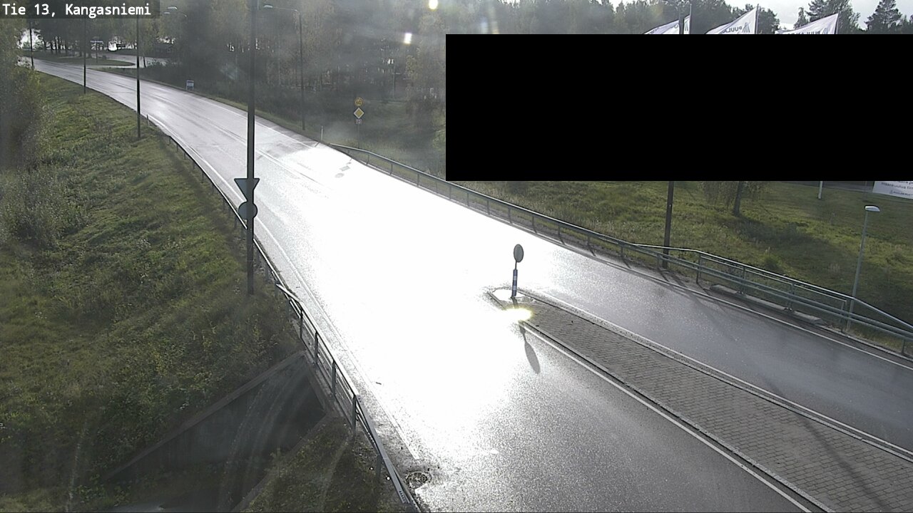 Weather Camera Image Väg 13 Kangasniemi, Kangasniemi, Etelä-Savo