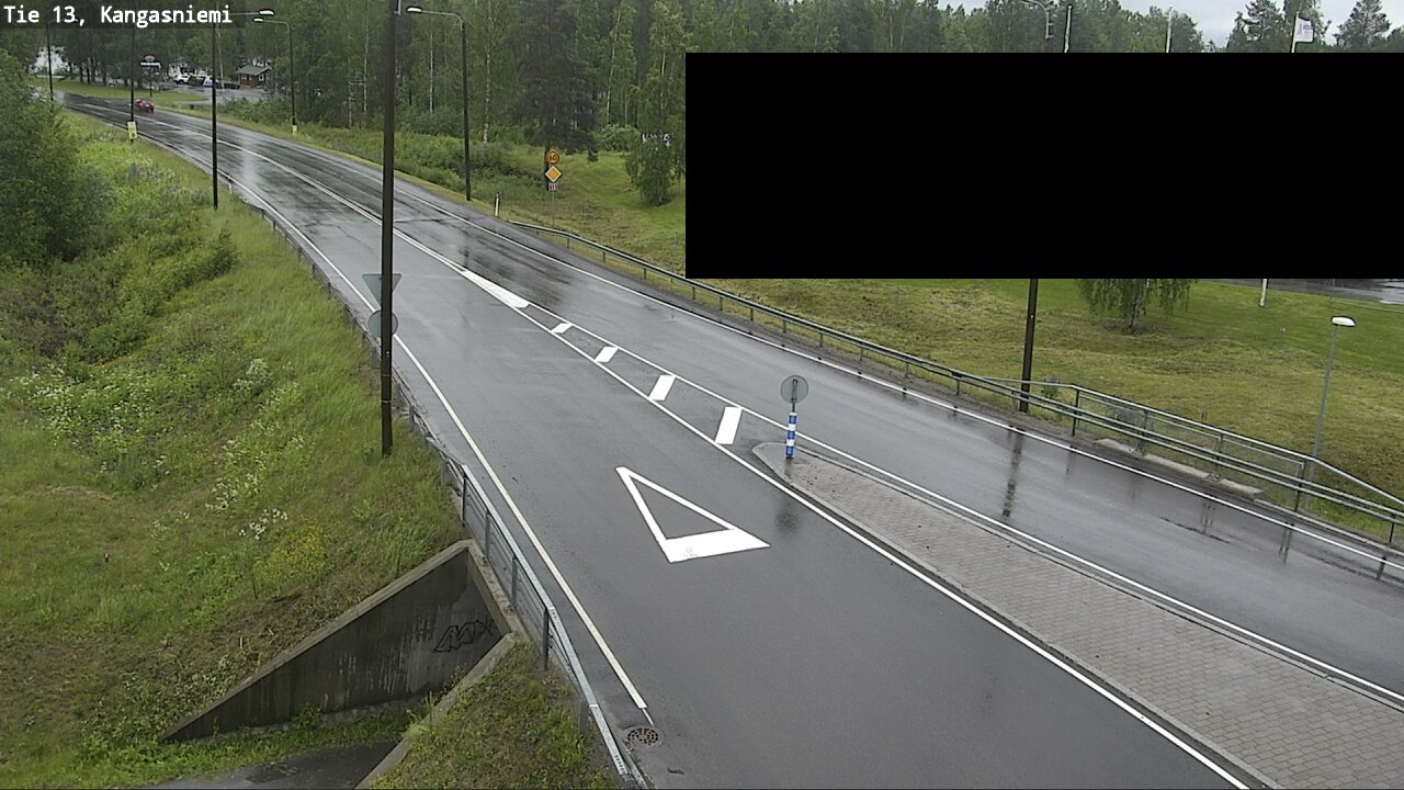 Weather Camera Image Väg 13 Kangasniemi, Kangasniemi, Etelä-Savo