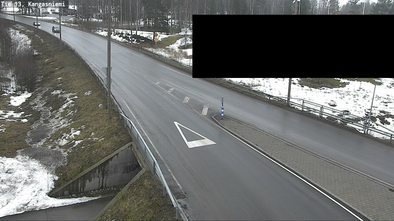Weather Camera Image Väg 13 Kangasniemi, Kangasniemi, Etelä-Savo