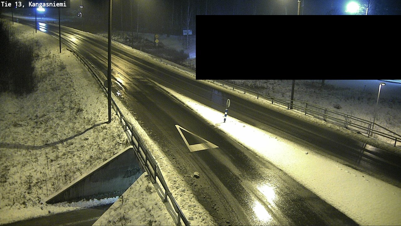 Weather Camera Image Väg 13 Kangasniemi, Kangasniemi, Etelä-Savo