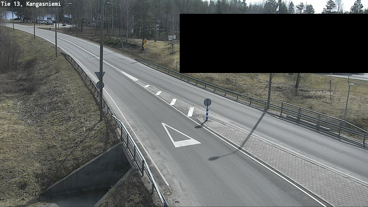 Weather Camera Image Väg 13 Kangasniemi, Kangasniemi, Etelä-Savo