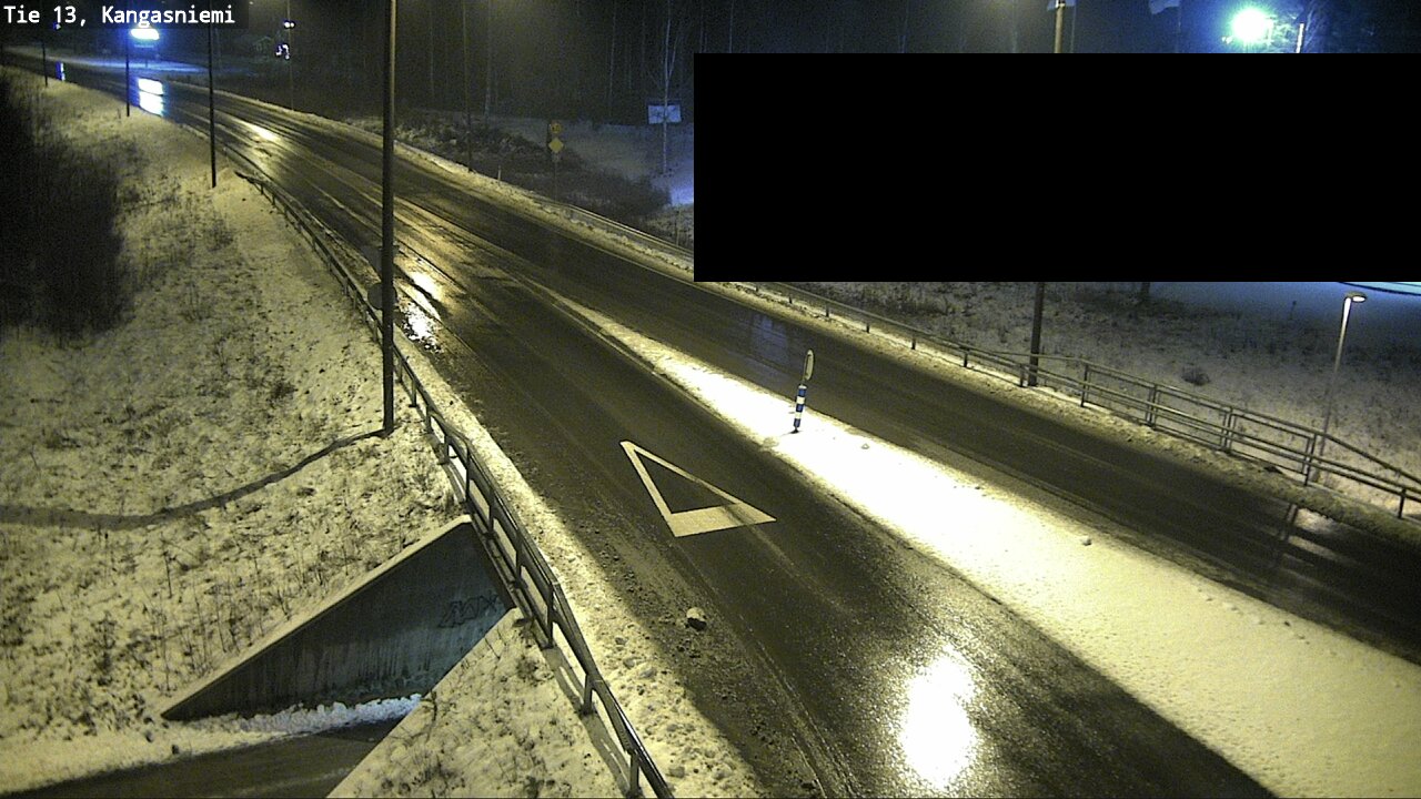 Weather Camera Image Väg 13 Kangasniemi, Kangasniemi, Etelä-Savo