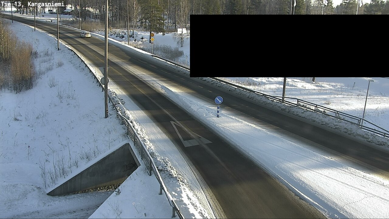 Weather Camera Image Road 13 Kangasniemi, Kangasniemi, Etelä-Savo