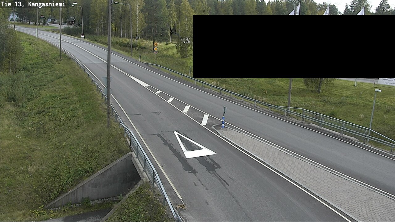 Weather Camera Image Road 13 Kangasniemi, Kangasniemi, Etelä-Savo