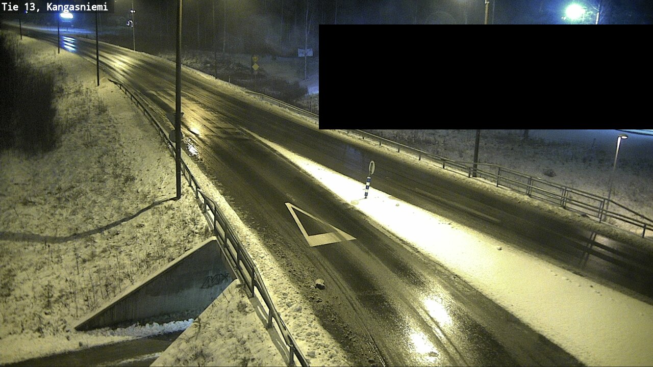 Weather Camera Image Väg 13 Kangasniemi, Kangasniemi, Etelä-Savo