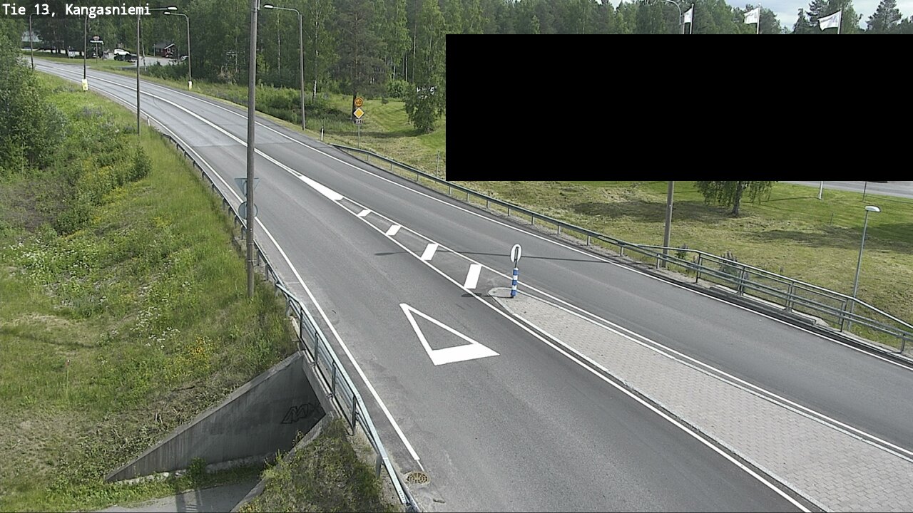 Kelikamerat Kuva Tie 13 Kangasniemi, Kangasniemi, Etelä-Savo