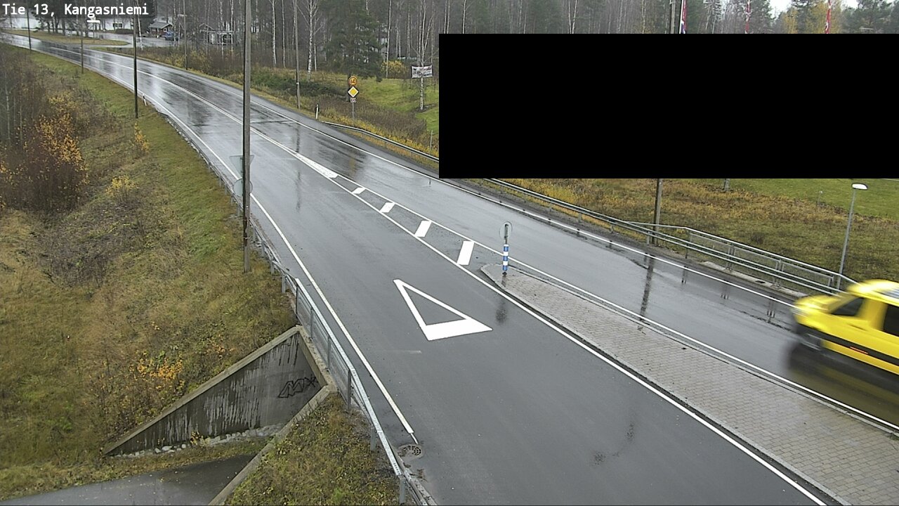 Weather Camera Image Väg 13 Kangasniemi, Kangasniemi, Etelä-Savo