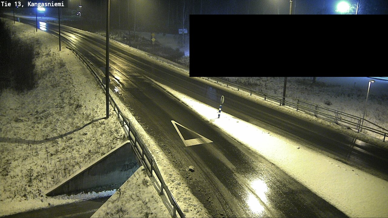 Weather Camera Image Väg 13 Kangasniemi, Kangasniemi, Etelä-Savo