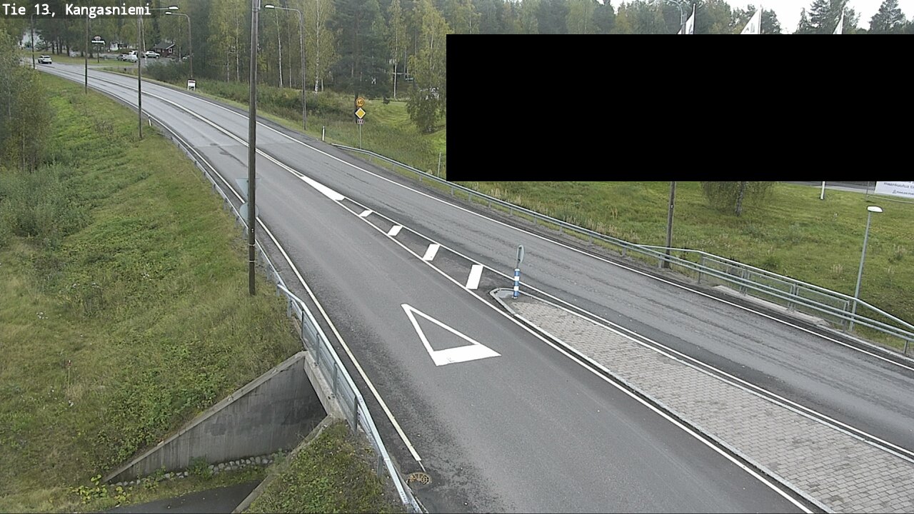 Weather Camera Image Road 13 Kangasniemi, Kangasniemi, Etelä-Savo