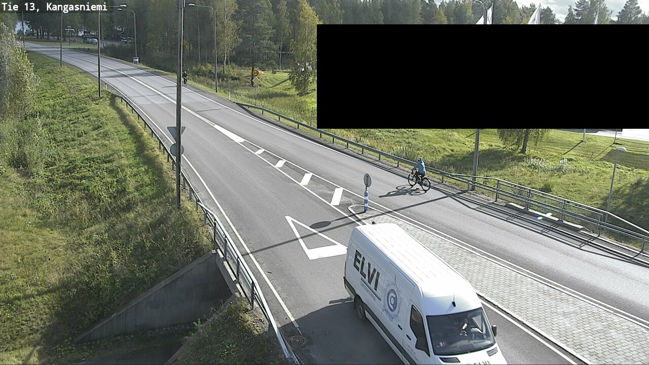 Weather Camera Image Road 13 Kangasniemi, Kangasniemi, Etelä-Savo