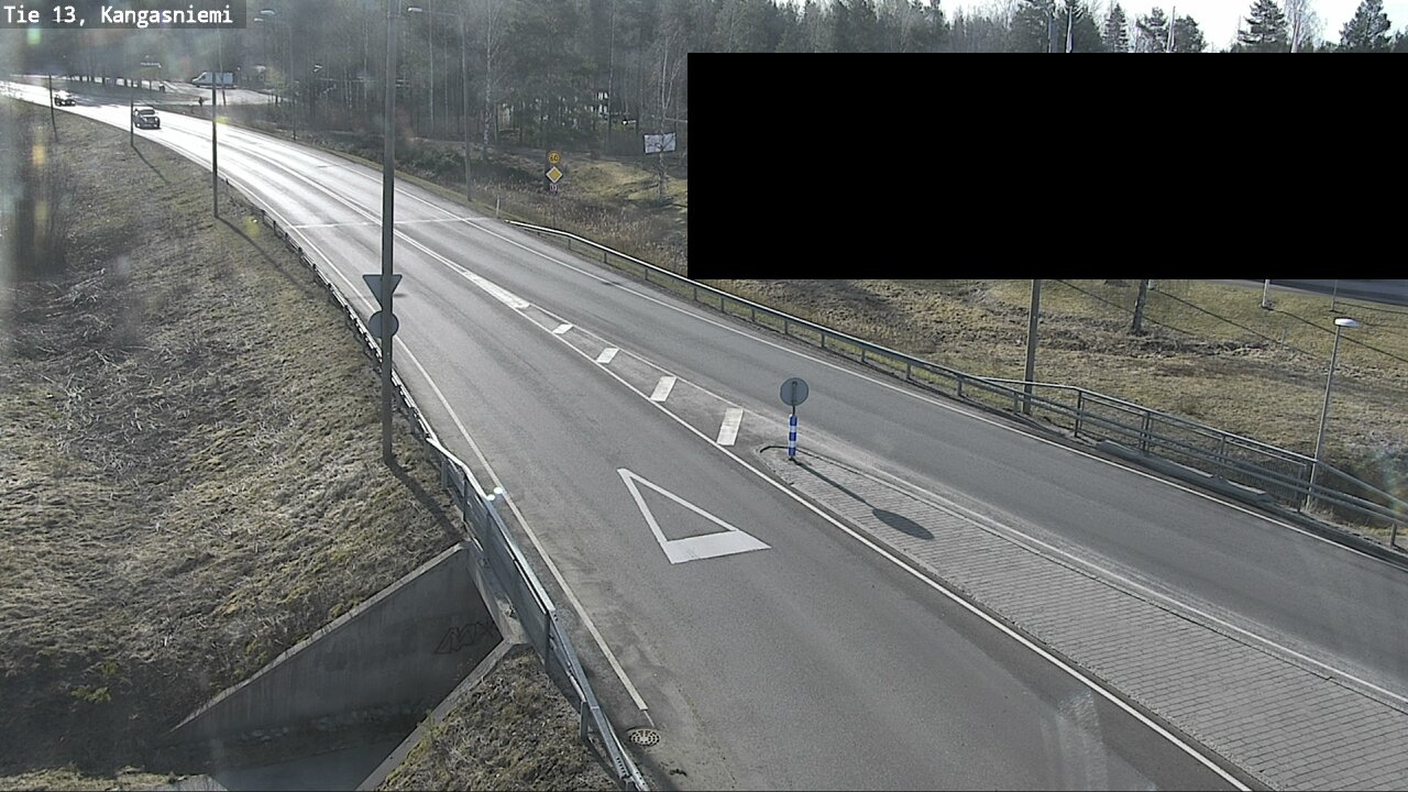 Weather Camera Image Väg 13 Kangasniemi, Kangasniemi, Etelä-Savo
