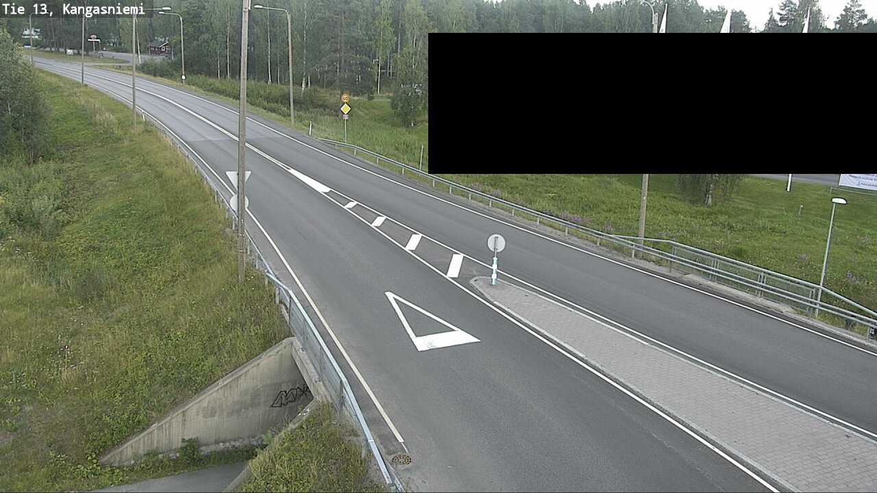 Kelikamerat Kuva Tie 13 Kangasniemi, Kangasniemi, Etelä-Savo