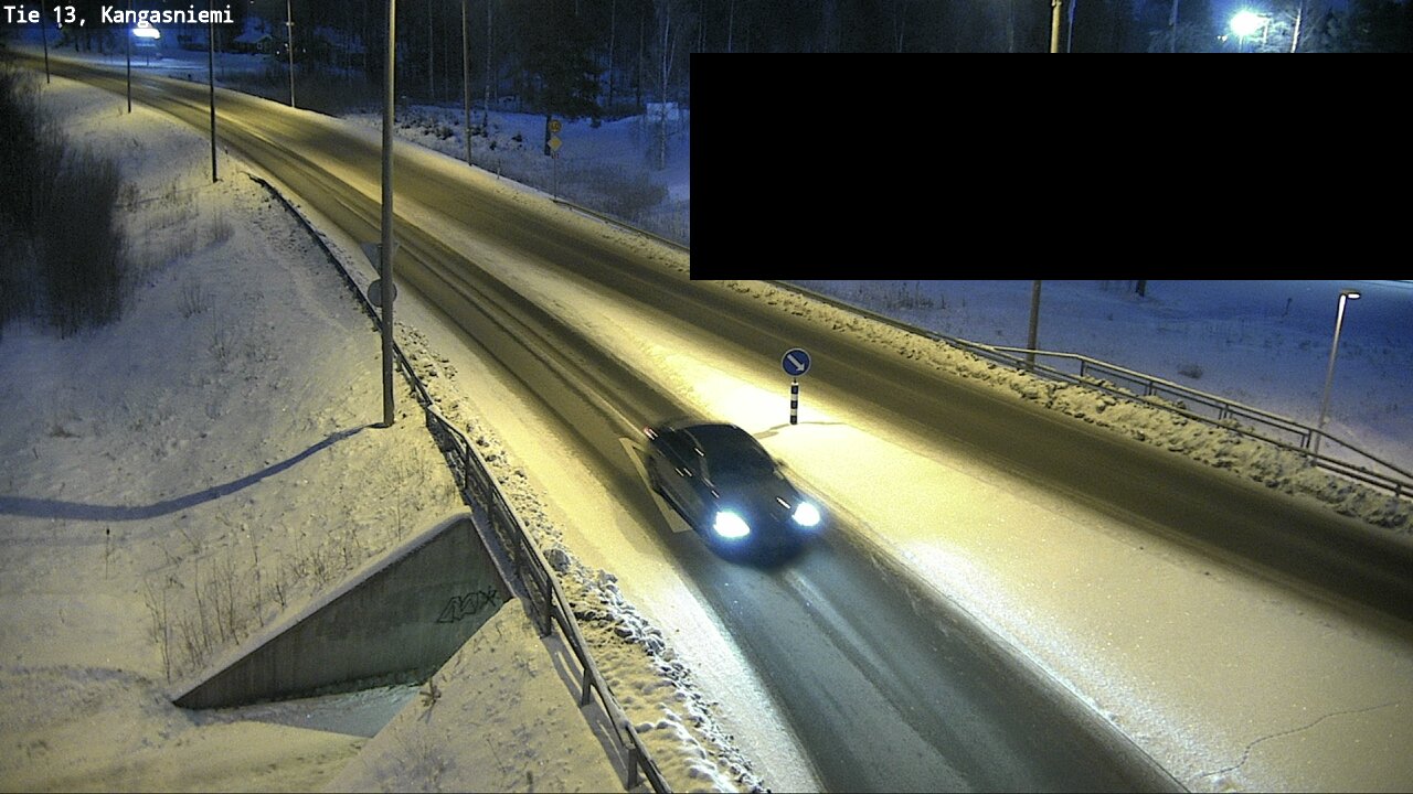 Kelikamerat Kuva Tie 13 Kangasniemi, Kangasniemi, Etelä-Savo