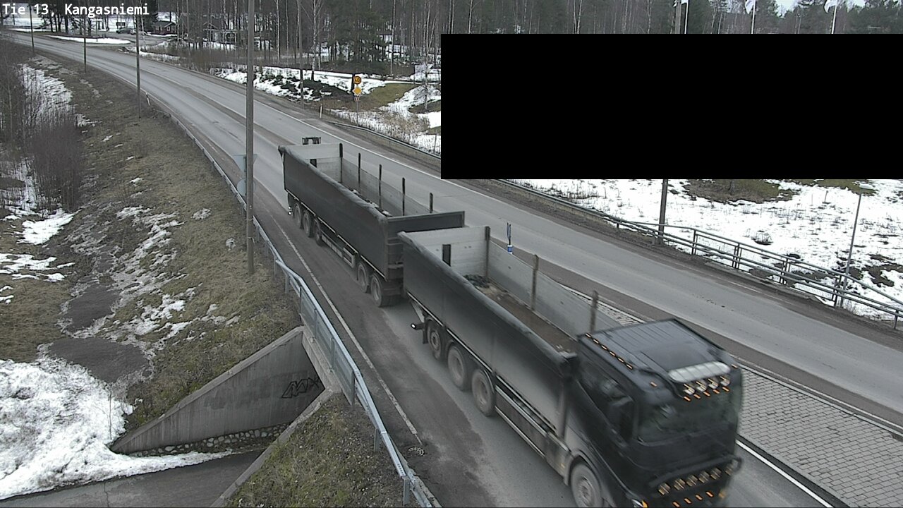 Kelikamerat Kuva Tie 13 Kangasniemi, Kangasniemi, Etelä-Savo