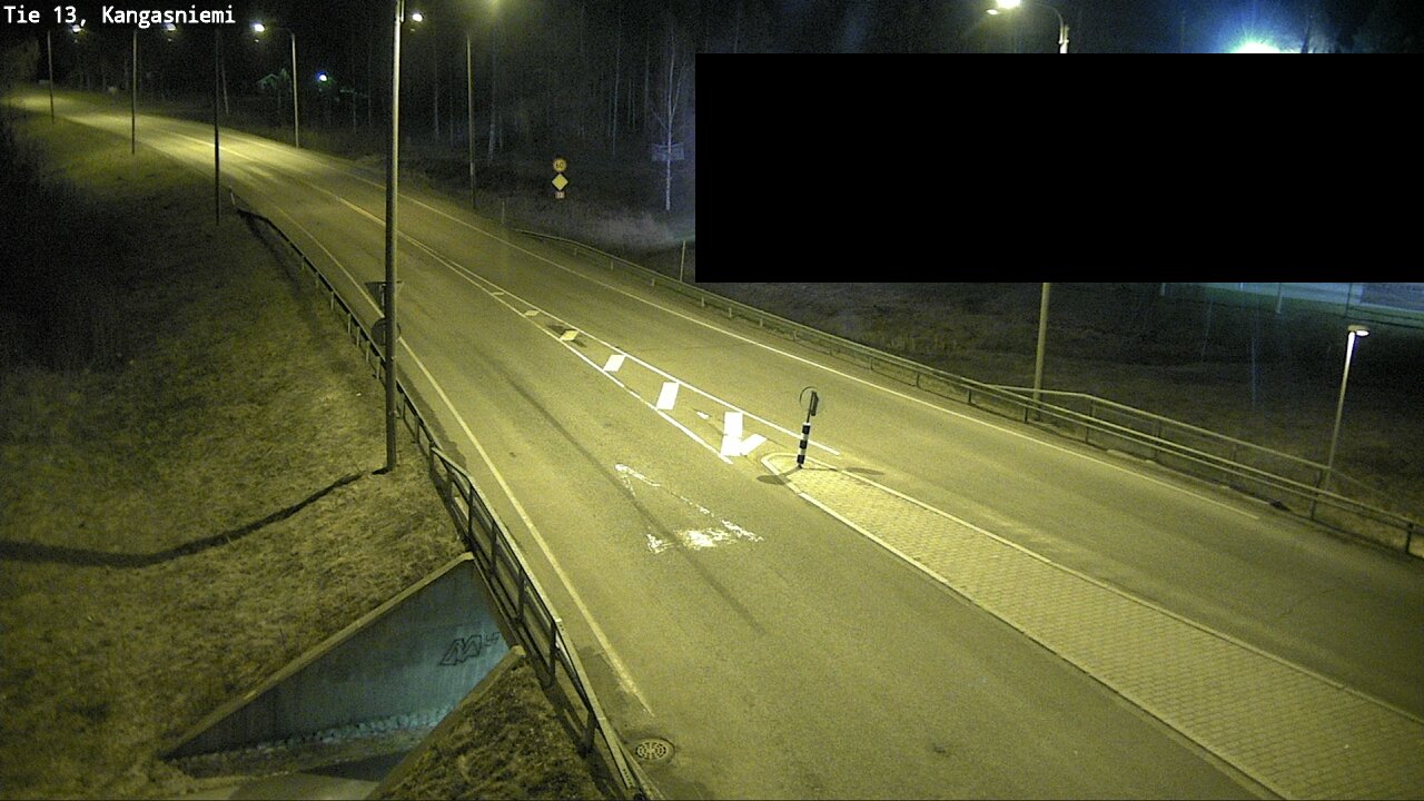 Weather Camera Image Väg 13 Kangasniemi, Kangasniemi, Etelä-Savo