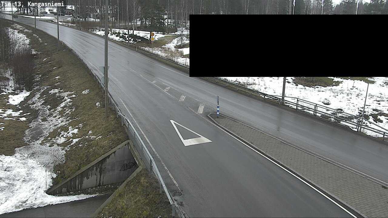 Weather Camera Image Road 13 Kangasniemi, Kangasniemi, Etelä-Savo