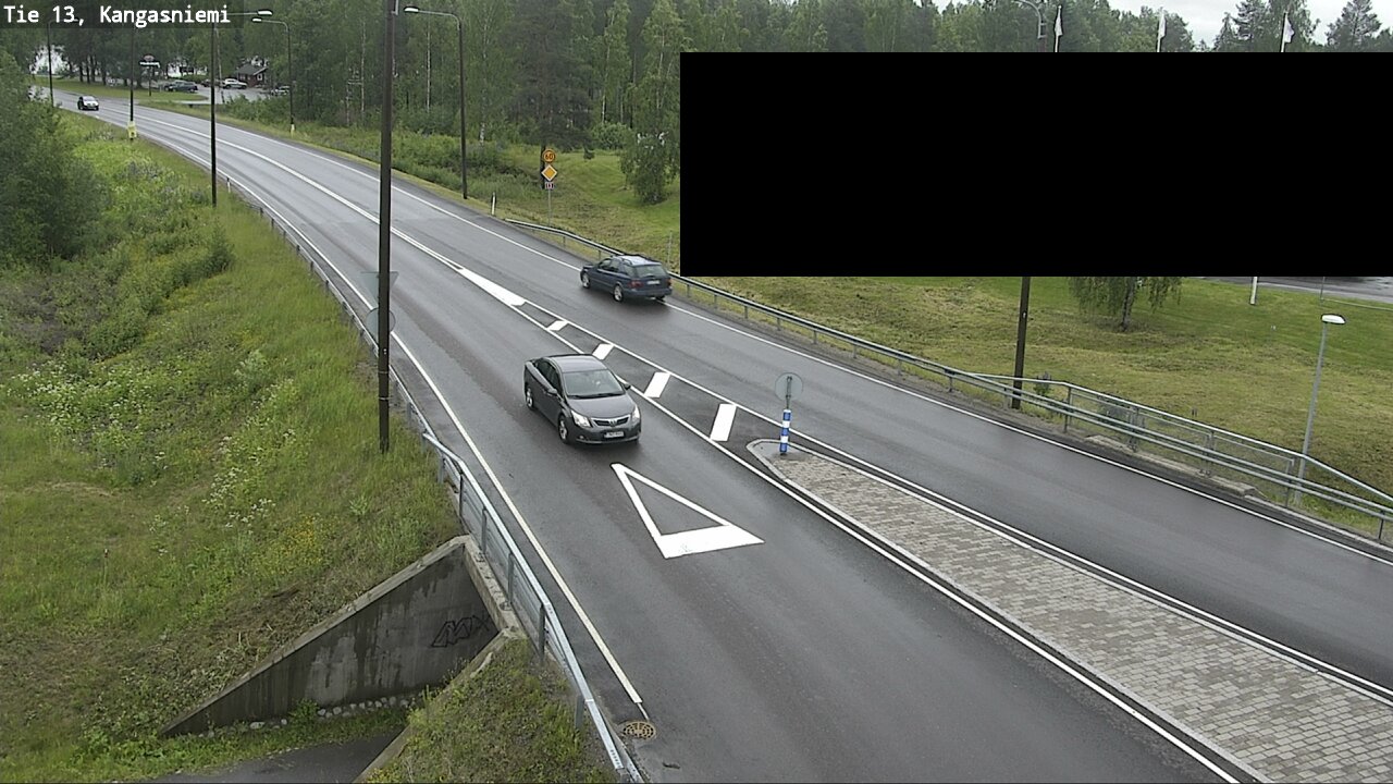 Weather Camera Image Road 13 Kangasniemi, Kangasniemi, Etelä-Savo