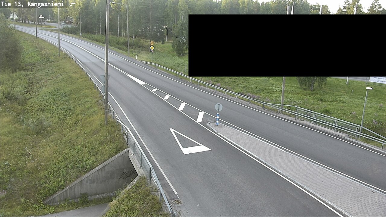 Weather Camera Image Road 13 Kangasniemi, Kangasniemi, Etelä-Savo