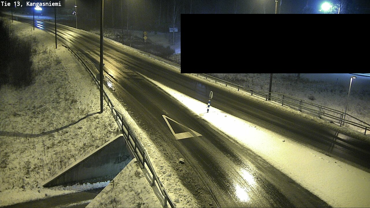Weather Camera Image Väg 13 Kangasniemi, Kangasniemi, Etelä-Savo