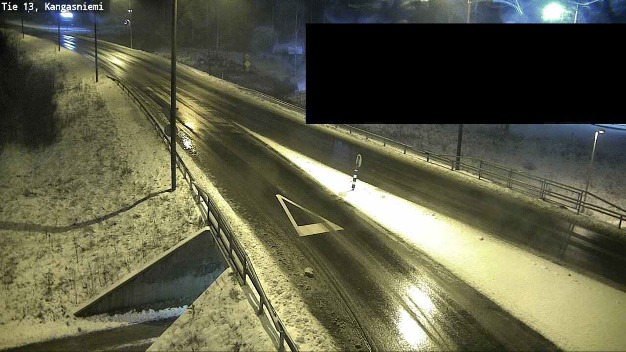 Weather Camera Image Väg 13 Kangasniemi, Kangasniemi, Etelä-Savo