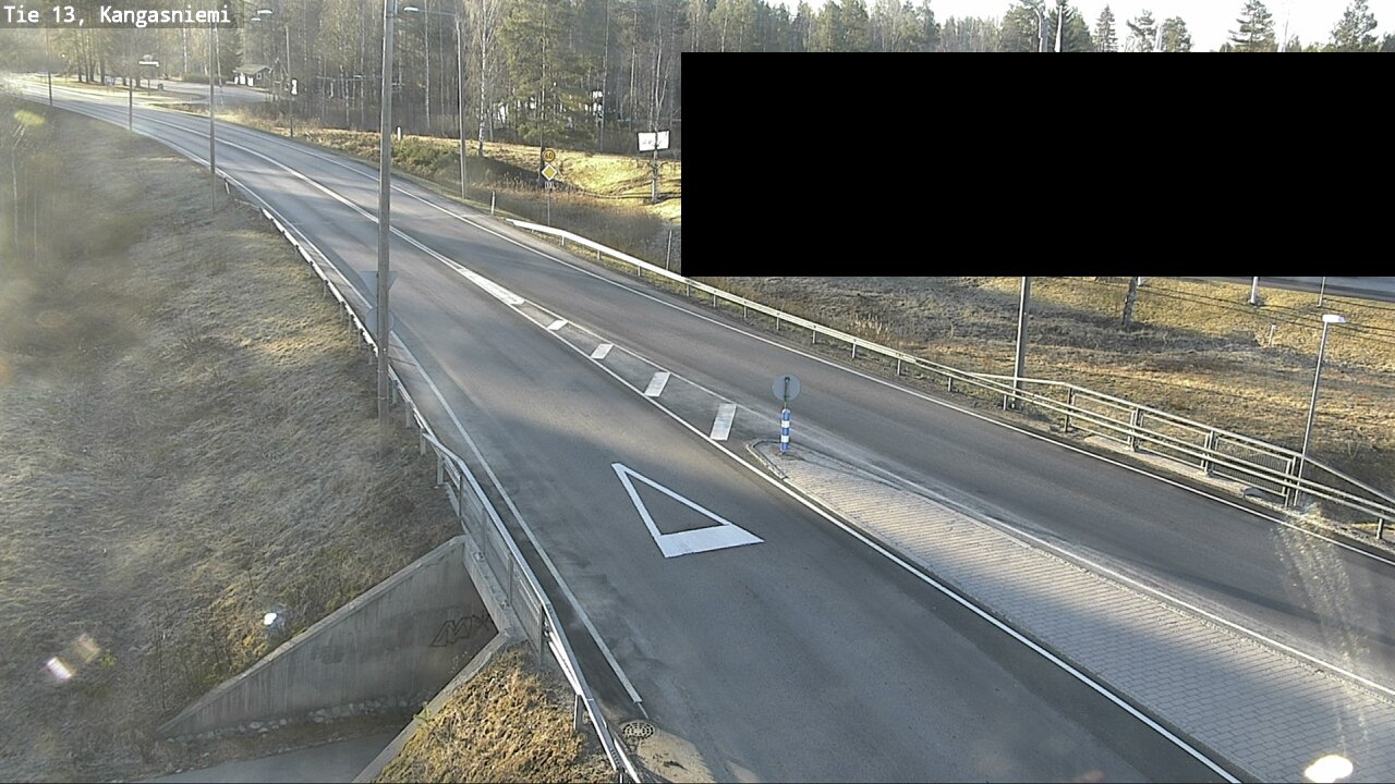 Weather Camera Image Väg 13 Kangasniemi, Kangasniemi, Etelä-Savo