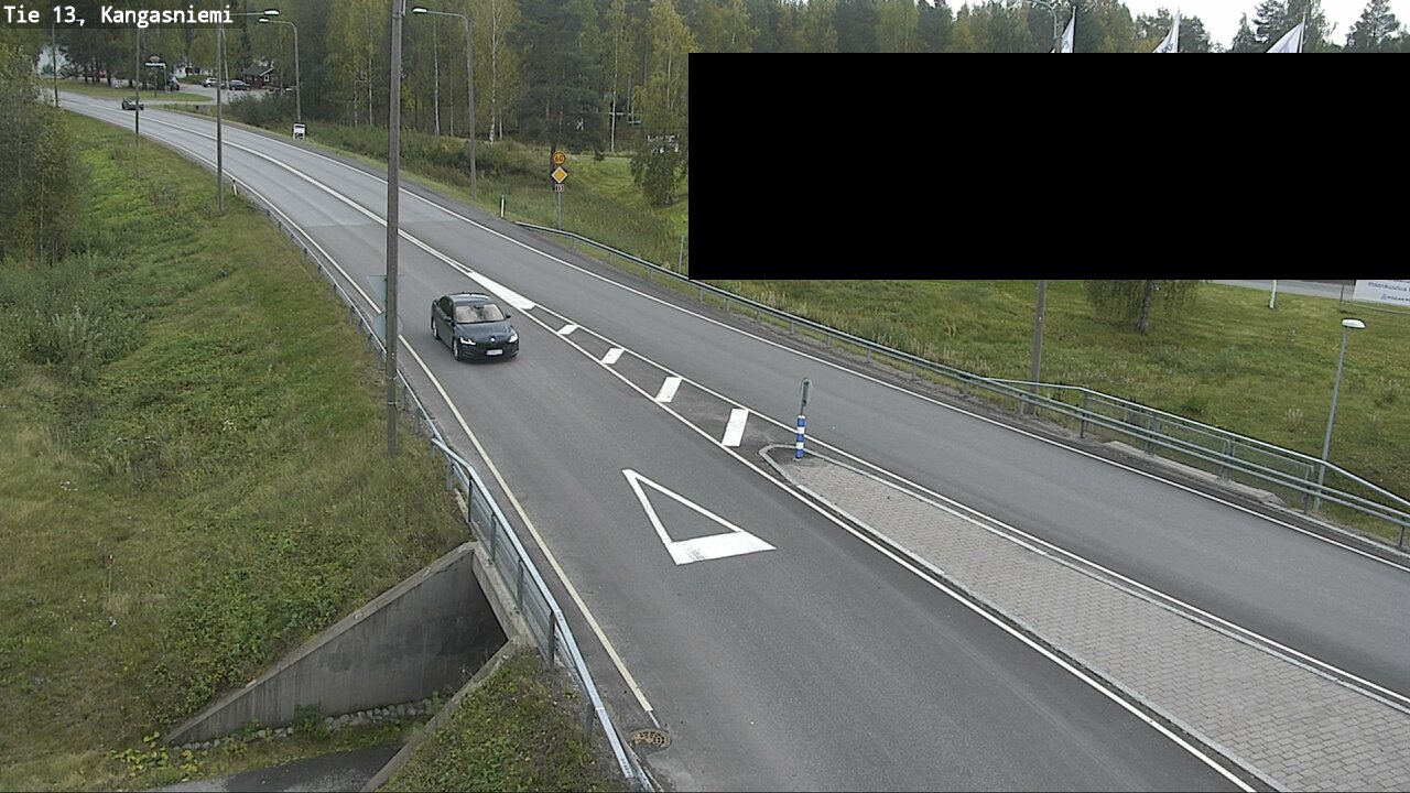 Weather Camera Image Road 13 Kangasniemi, Kangasniemi, Etelä-Savo
