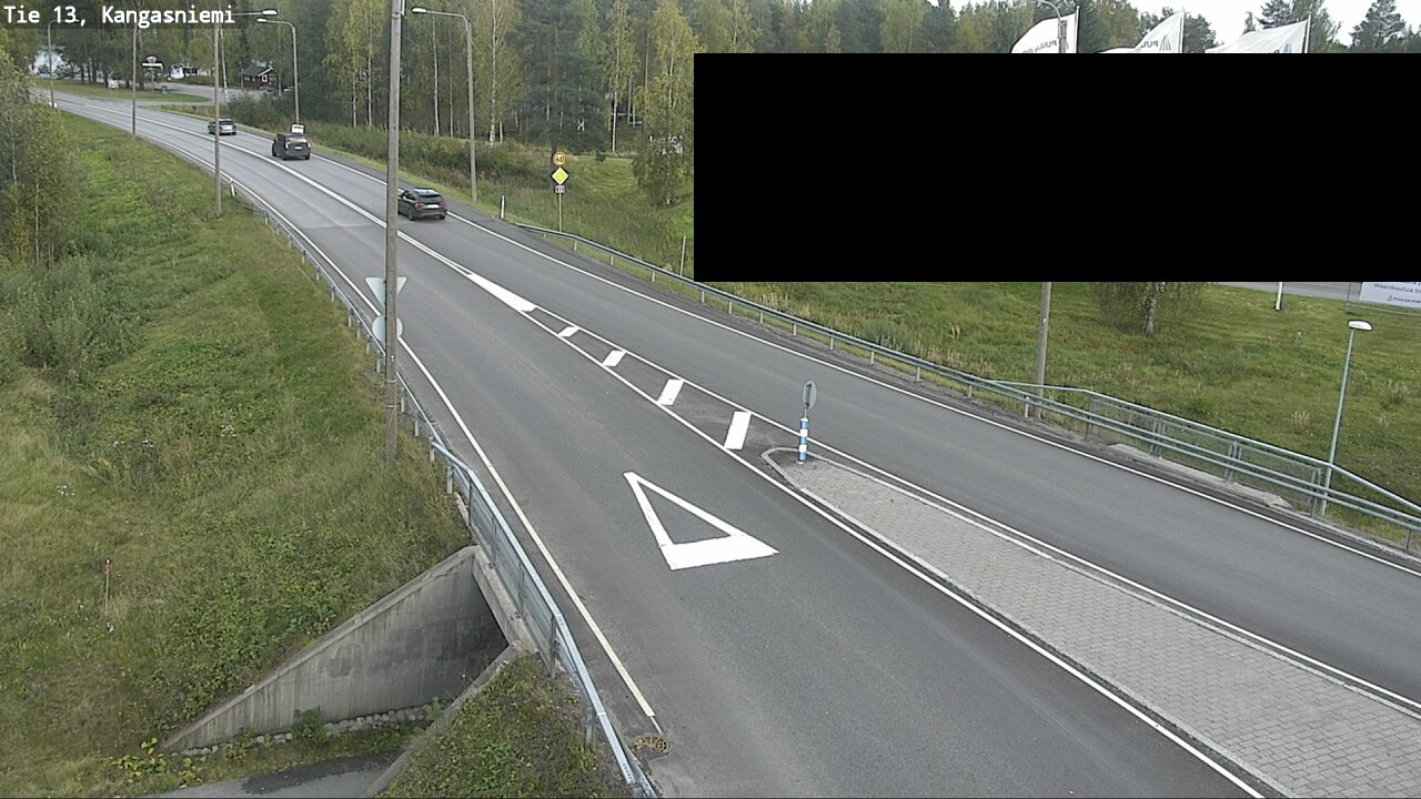 Weather Camera Image Road 13 Kangasniemi, Kangasniemi, Etelä-Savo