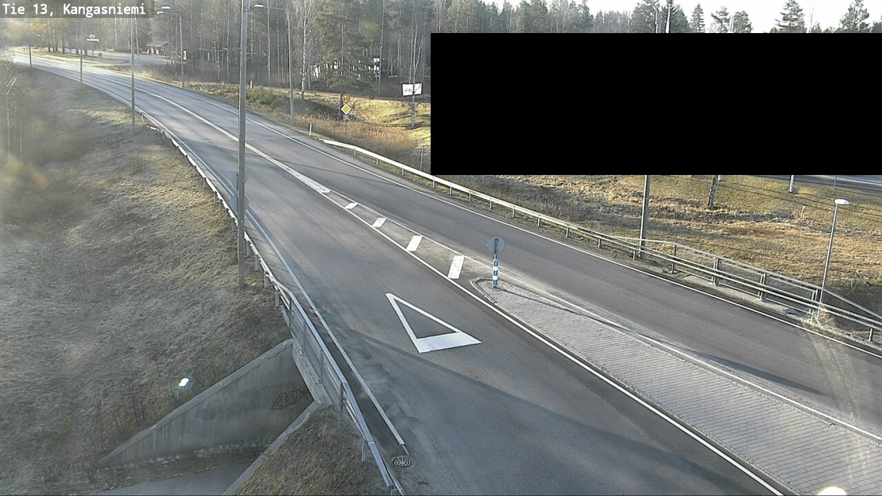 Weather Camera Image Väg 13 Kangasniemi, Kangasniemi, Etelä-Savo