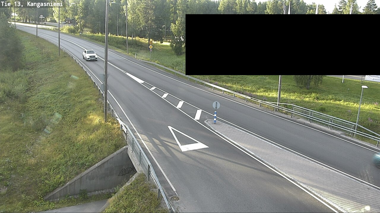 Weather Camera Image Road 13 Kangasniemi, Kangasniemi, Etelä-Savo