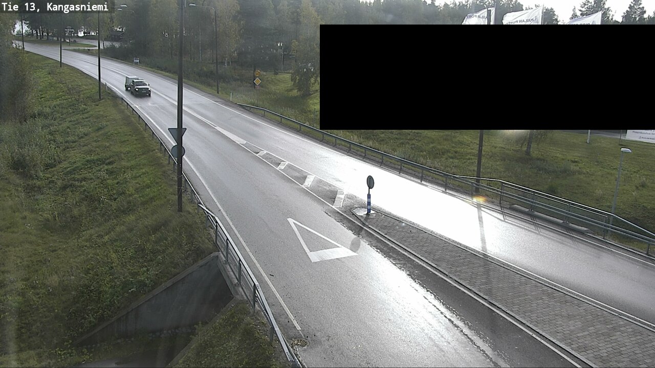 Weather Camera Image Väg 13 Kangasniemi, Kangasniemi, Etelä-Savo