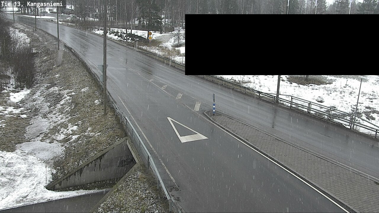 Weather Camera Image Väg 13 Kangasniemi, Kangasniemi, Etelä-Savo