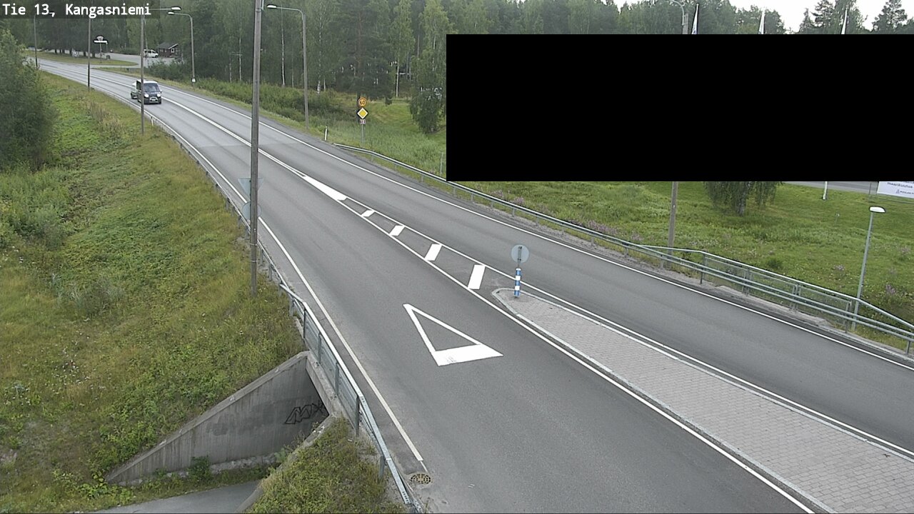 Weather Camera Image Road 13 Kangasniemi, Kangasniemi, Etelä-Savo