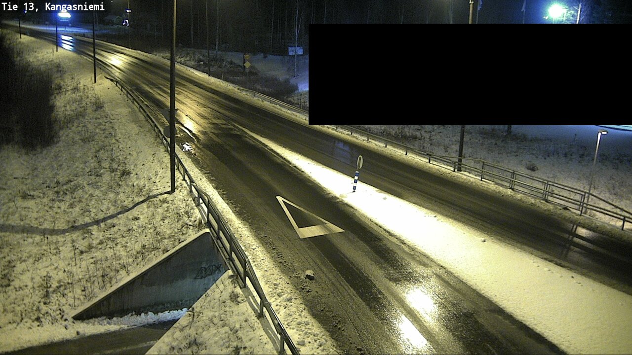 Weather Camera Image Väg 13 Kangasniemi, Kangasniemi, Etelä-Savo