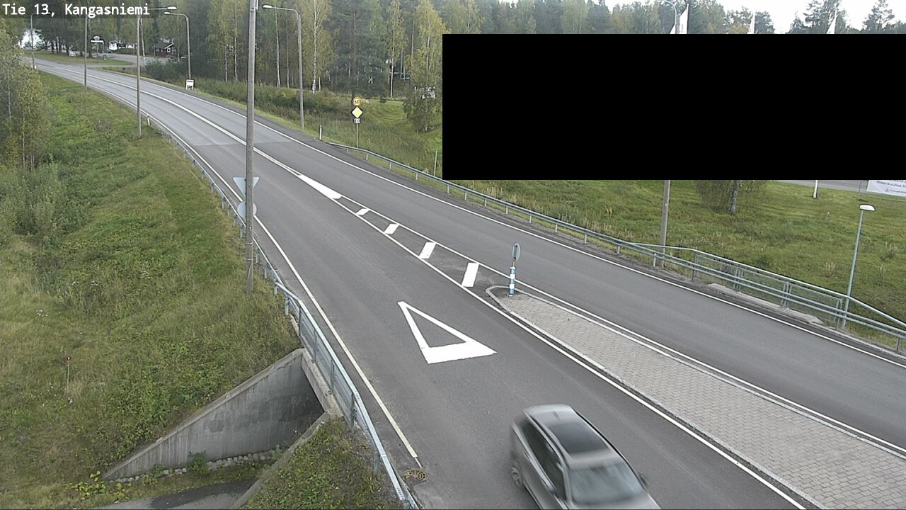Weather Camera Image Road 13 Kangasniemi, Kangasniemi, Etelä-Savo