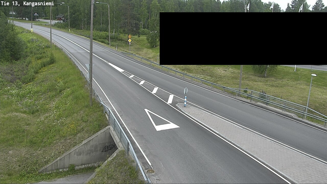 Kelikamerat Kuva Tie 13 Kangasniemi, Kangasniemi, Etelä-Savo