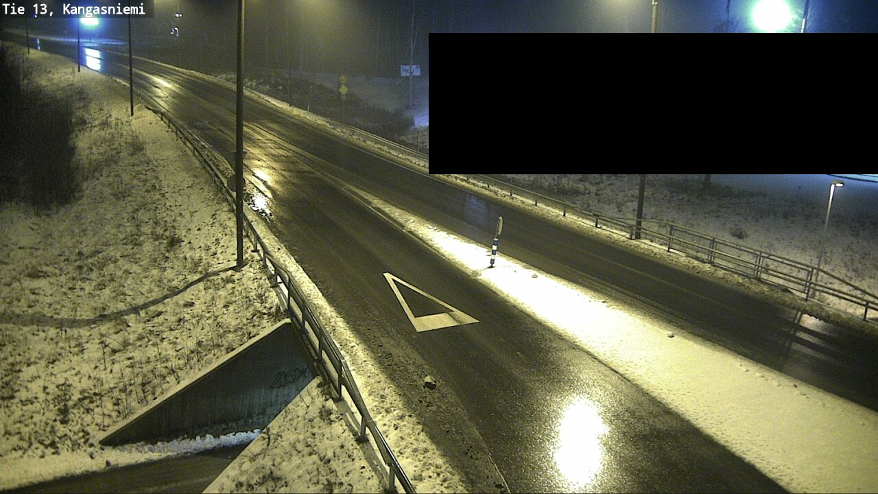 Weather Camera Image Väg 13 Kangasniemi, Kangasniemi, Etelä-Savo