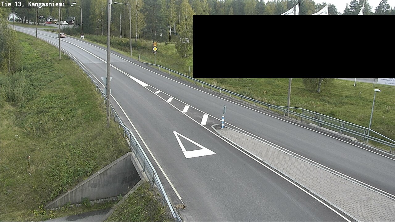 Weather Camera Image Road 13 Kangasniemi, Kangasniemi, Etelä-Savo