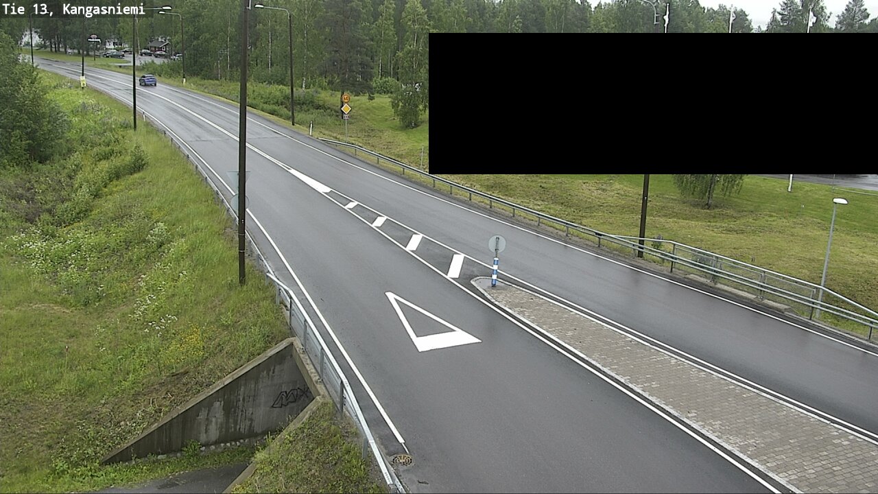 Weather Camera Image Road 13 Kangasniemi, Kangasniemi, Etelä-Savo