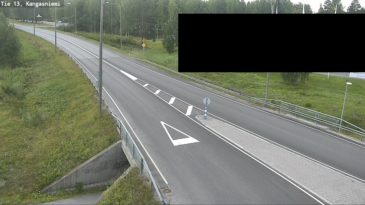 Weather Camera Image Road 13 Kangasniemi, Kangasniemi, Etelä-Savo